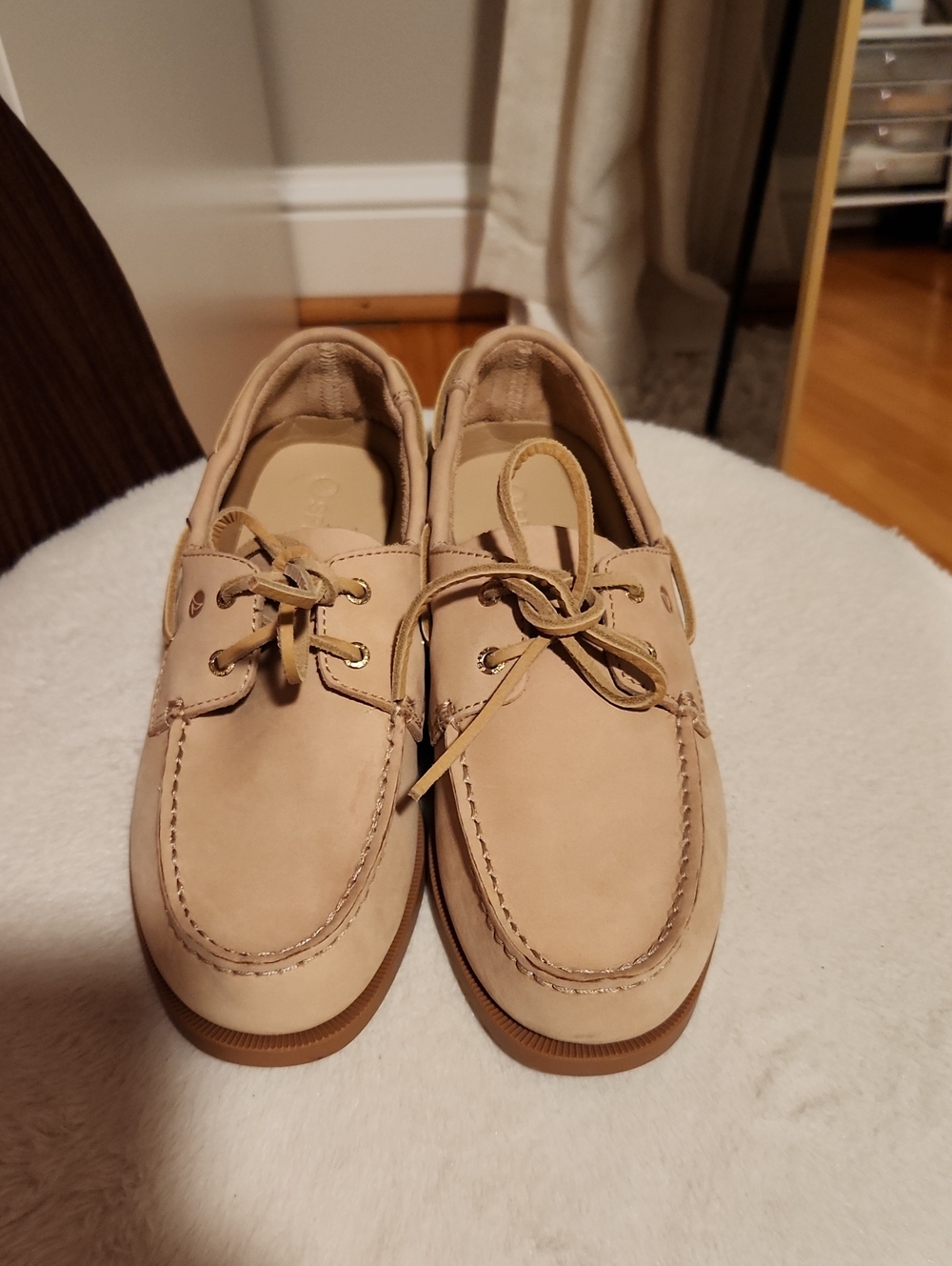 Women's Casual Boat Shoes in Tan